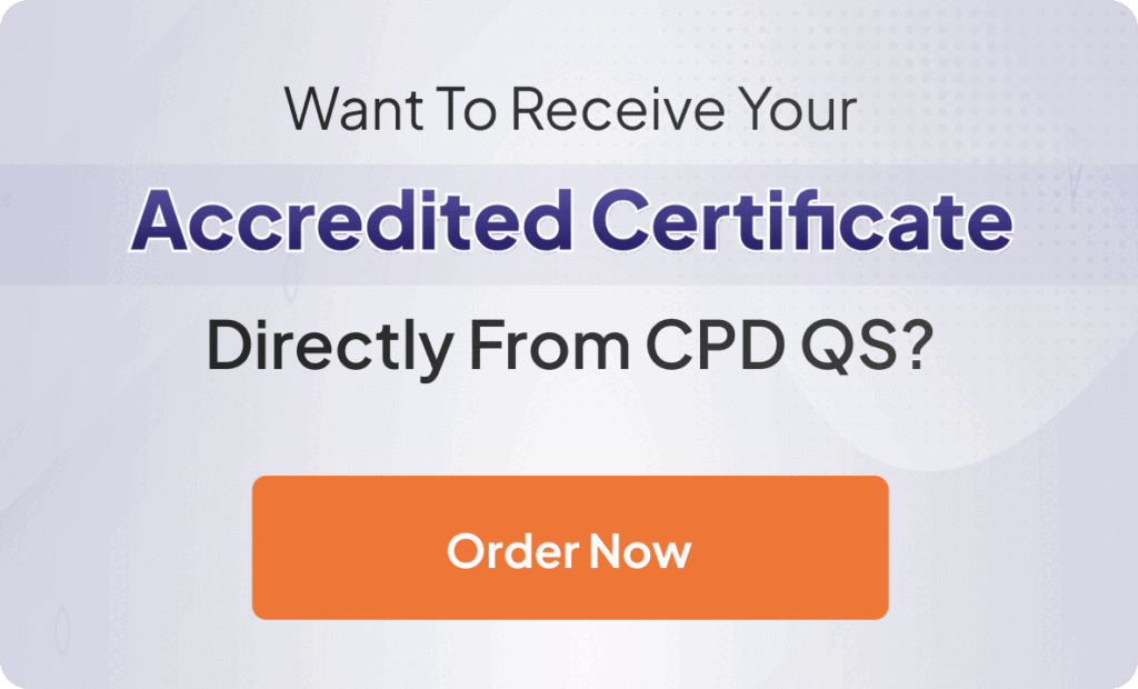 cpd qs accredited certificate